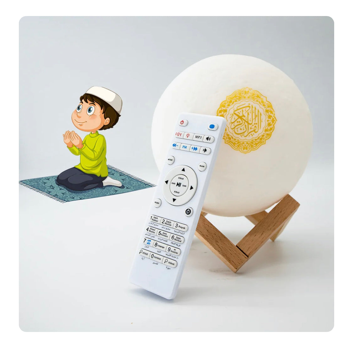 Moon Lamp Quran Speaker